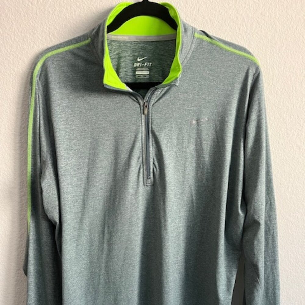 XXL Nike Running Element Quarter Zip Pullover Long Sleeve Dri-Fit